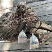 leaf-earrings-hoop-silver-top-sandrakernsjewellery