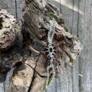 smoky quartz-pendant-silver-tassles-backsandrakernsjewellery