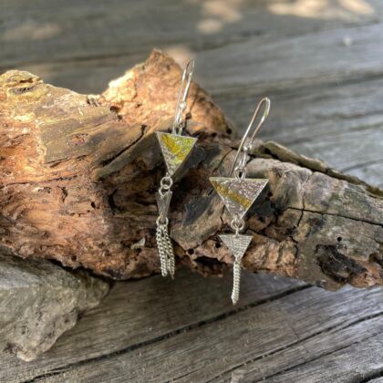 triangle-earrings-silver-gold-sandrakernsjewellery