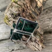 velvet malachite-green-sterling silver-pin-brooch-sandrakernsjewellery