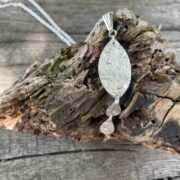 woodworm-pendant-silver-chain-back-sandrakernsjewellery